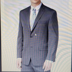 Men's Gray Suit size 42L by Michael Kors